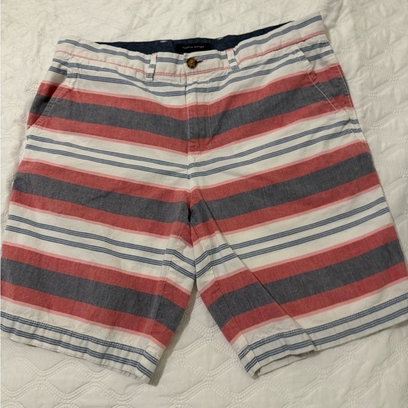 Tommy Hilfiger Striped Men's Shorts, linen look Size 36 - Picture 1 of 8